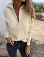 Damenpullover mit V-Ausschnitt - Camille