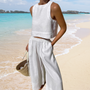 Zweiteiliges Damen Sommer Set – Amara