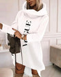 Bequemes Hoodie-Kleid - EllaCharm