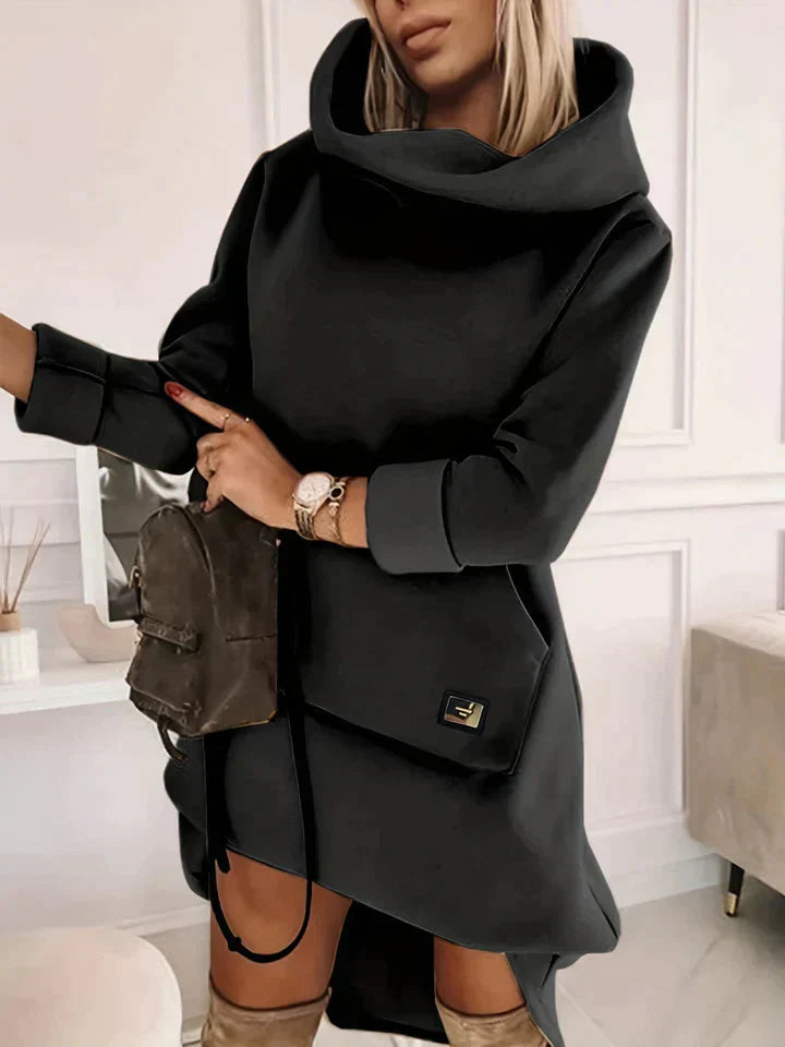 Bequemes Hoodie-Kleid - EllaCharm