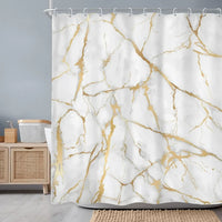 Marmor Muster Badezimmervorhang - MarbleLuxor