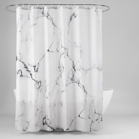 Marmor Muster Badezimmervorhang - MarbleLuxor
