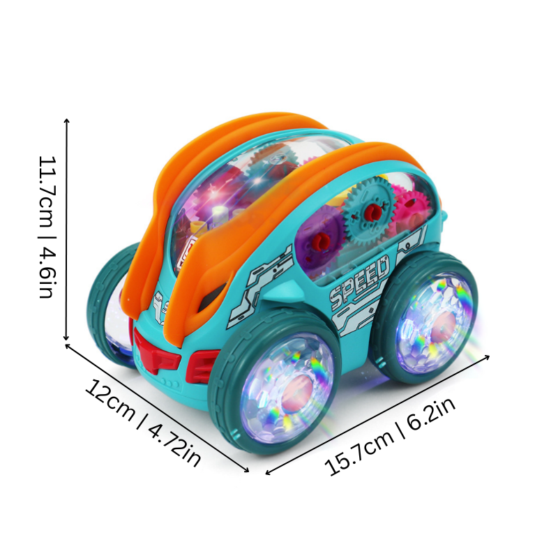 LED Auto met Muziek en Beweging - SpeedySpark