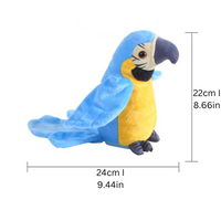Der gesprächige Papageienkuscheltier - Squawkie