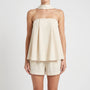 Matching Two-Piece Summer Lounge Set - Lindsey