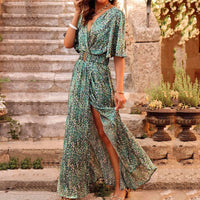 Trendiges Maxi Wickelkleid für den Sommer - Vera