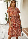 Vintage Sommerkleid mit halblangen Ärmeln – Maevy
