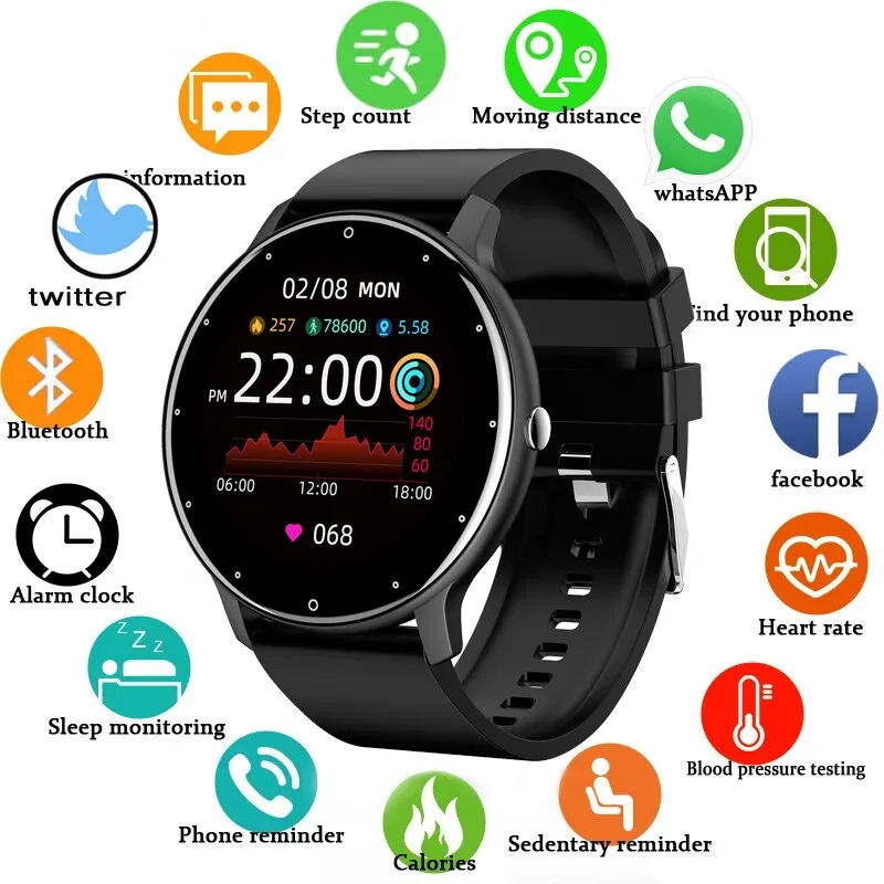 Sportliche Smartwatch | Verfolge deine Leistungen überall und jederzeit!