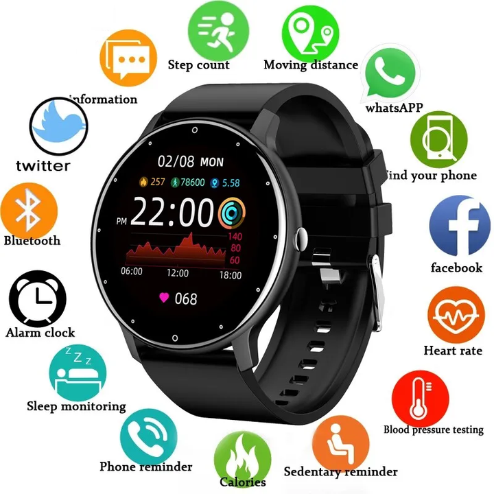 Sportliche Smartwatch | Verfolge deine Leistungen überall und jederzeit!