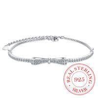 Silver Tennis Bracelet with Zirconia | Radiant and Subtle