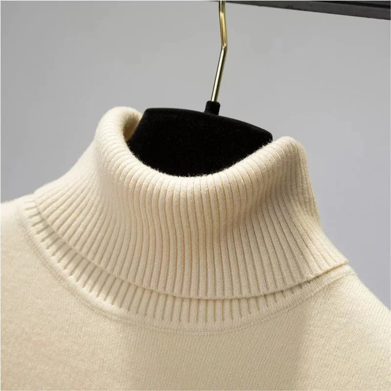 Eloise Samtgefütterter Rollkragenpullover | Stilvoll & warm