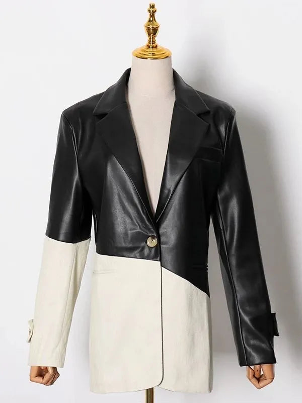 Lena PU-Lederjacke | Elegant & funktional