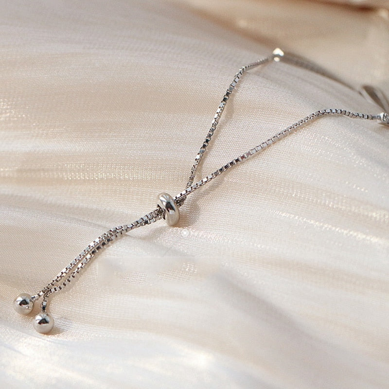 Silver Tennis Bracelet with Zirconia | Radiant and Subtle
