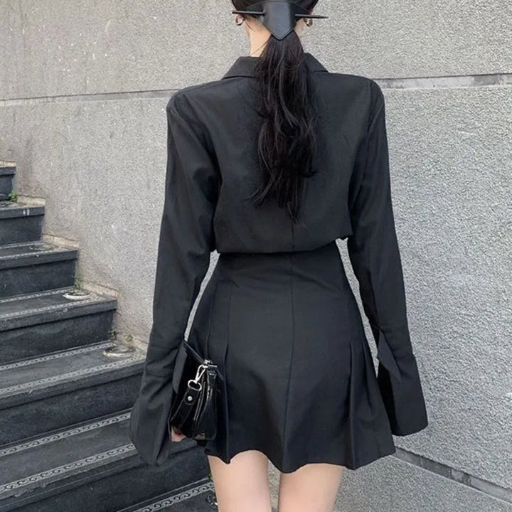Yasmin Kleid mit langen Ärmeln | Klassisch und vielseitig