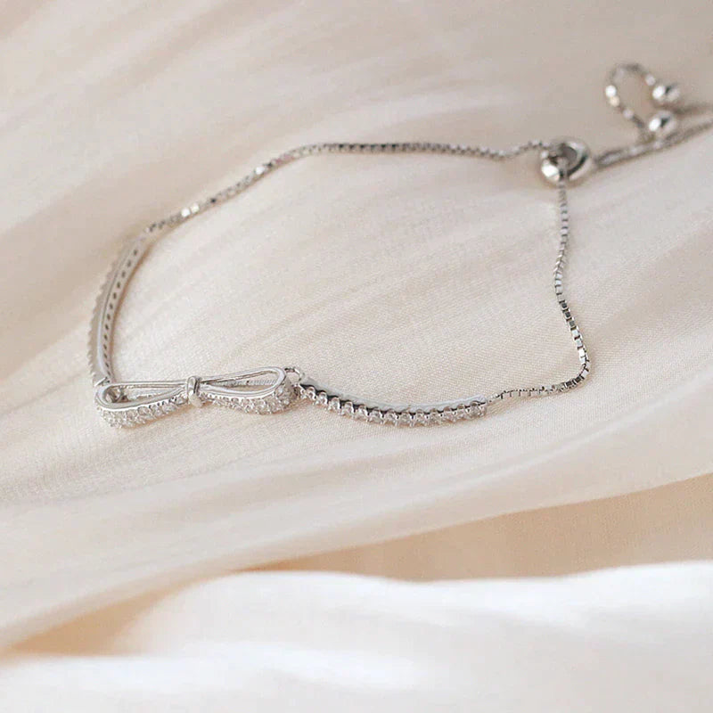 Silver Tennis Bracelet with Zirconia | Radiant and Subtle