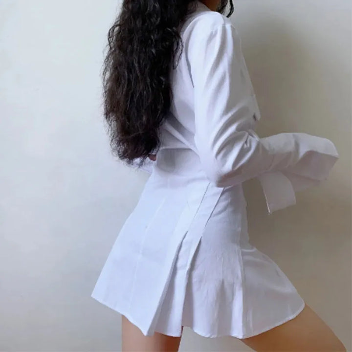 Yasmin Kleid mit langen Ärmeln | Klassisch und vielseitig