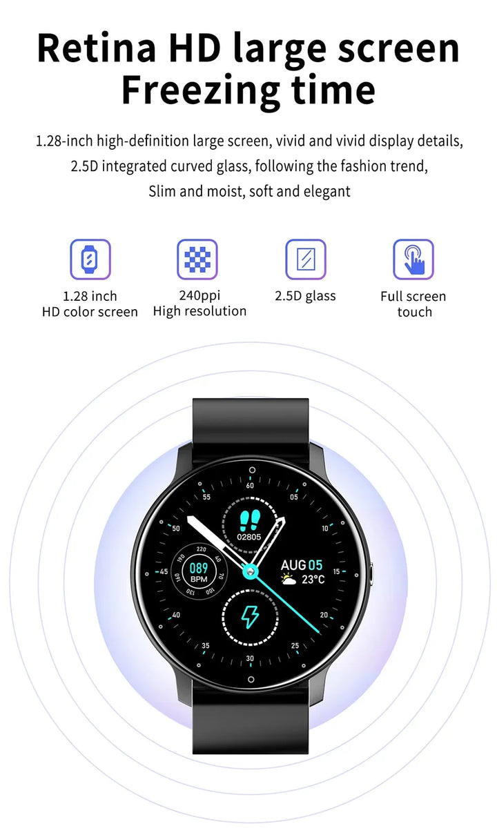 Sportliche Smartwatch | Verfolge deine Leistungen überall und jederzeit!