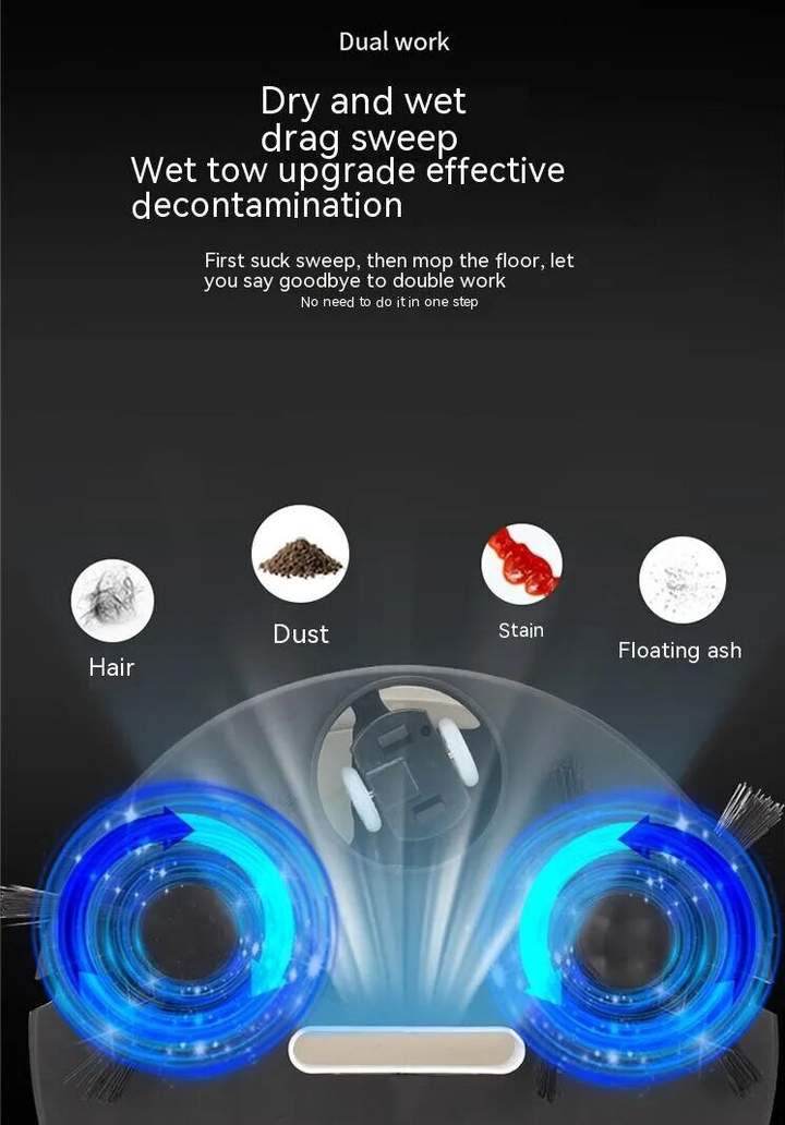 Mini Robot Vacuum Cleaner | All-in-One Intelligent Machine