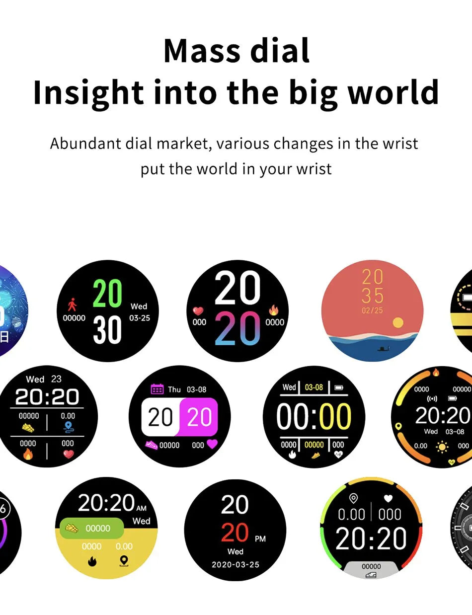 Sportliche Smartwatch | Verfolge deine Leistungen überall und jederzeit!
