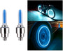 Set mit 4 beleuchteten Ventilkappen – GlowRims