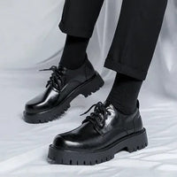 Moderne Lederschuhe mit Dicker Sohle - Ethan