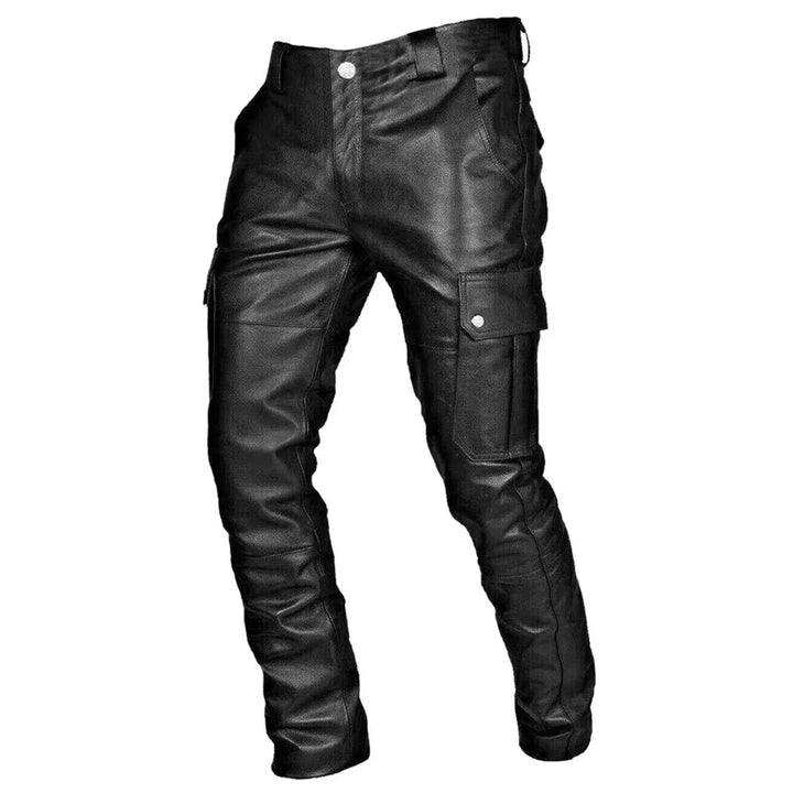PU-Leder-Bikerhose für Herren - Alex
