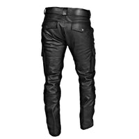 PU-Leder-Bikerhose für Herren - Alex