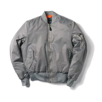 Unisex Premium Bomber Jacket with Zipper - Alex