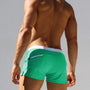 Trendige Herren-Badeshorts aus schnell trocknendem Material und bequemer Passform – Arlan