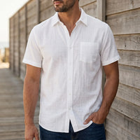Men's Casual Short-Sleeve Summer Shirt -  Maurice