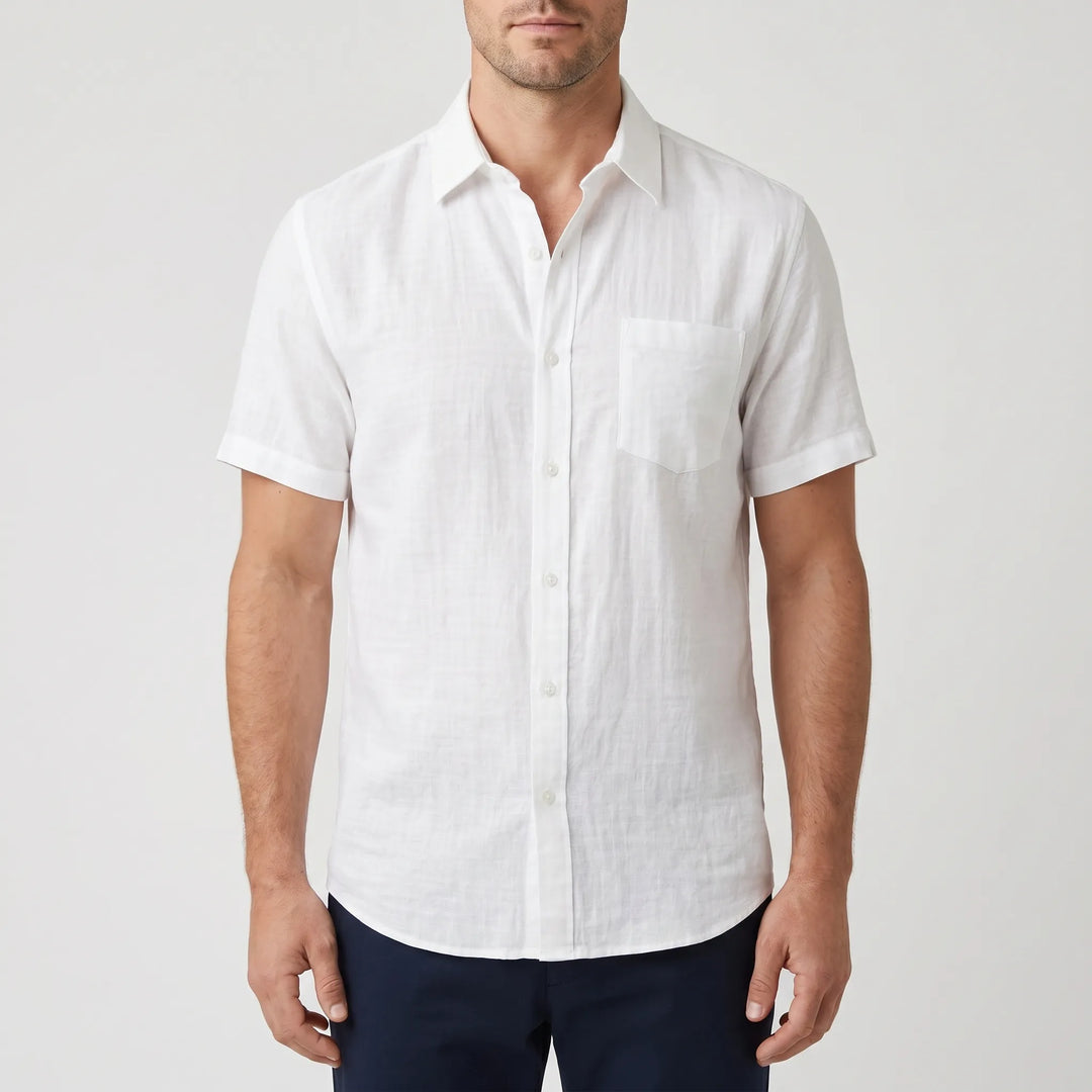 Men's Casual Short-Sleeve Summer Shirt -  Maurice