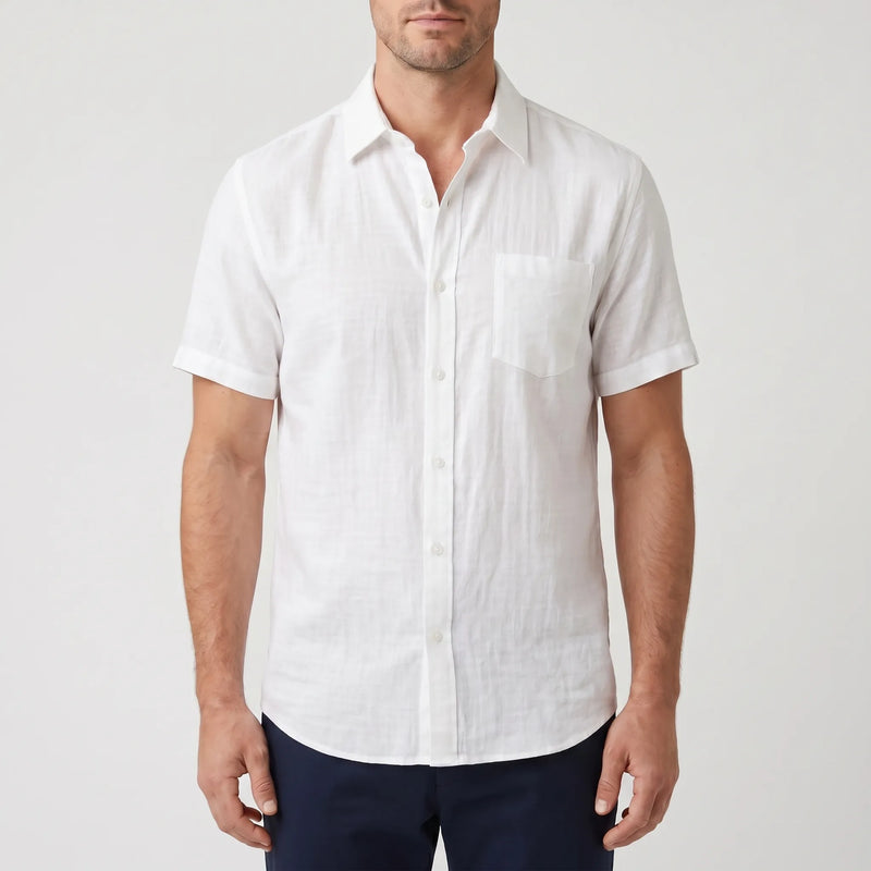 Men's Casual Short-Sleeve Summer Shirt -  Maurice
