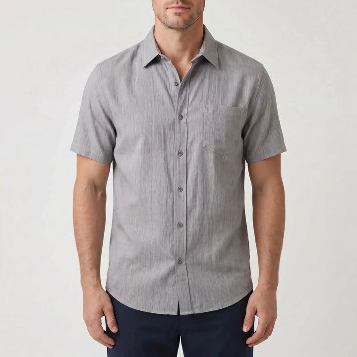 Men's Casual Short-Sleeve Summer Shirt -  Maurice