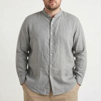 Men's Stand Collar Shirt -  Harry
