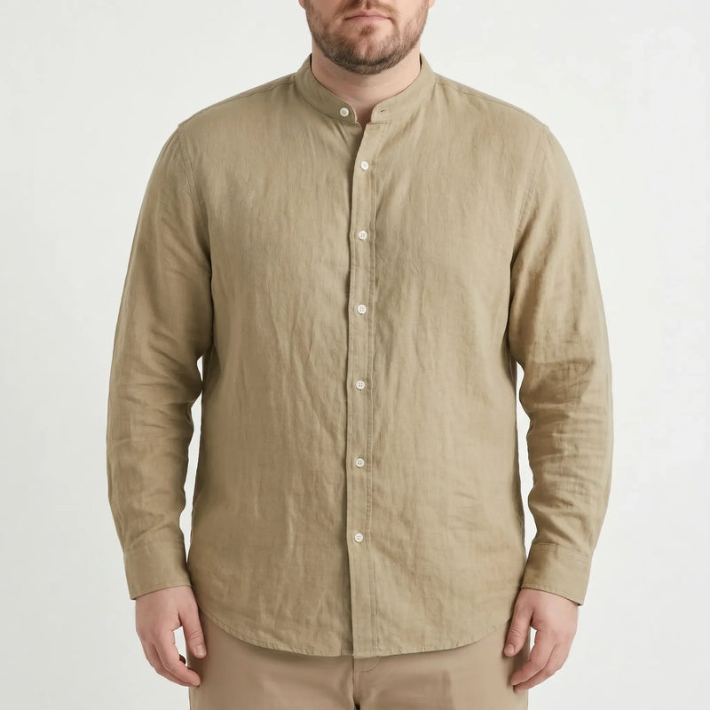 Men's Stand Collar Shirt -  Harry