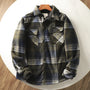Herren-Hemdjacke mit Fleecefutter – Mauro