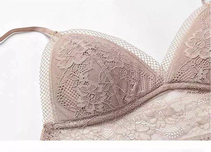 Mesh Kanten BH | Met stijlvolle en sexy lage rug