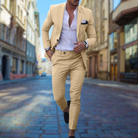 Stijlvol Slim Fit Herenpak - Noah