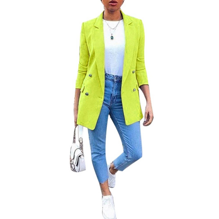 Stilvolle Halb-lange Damenblazer - Ava