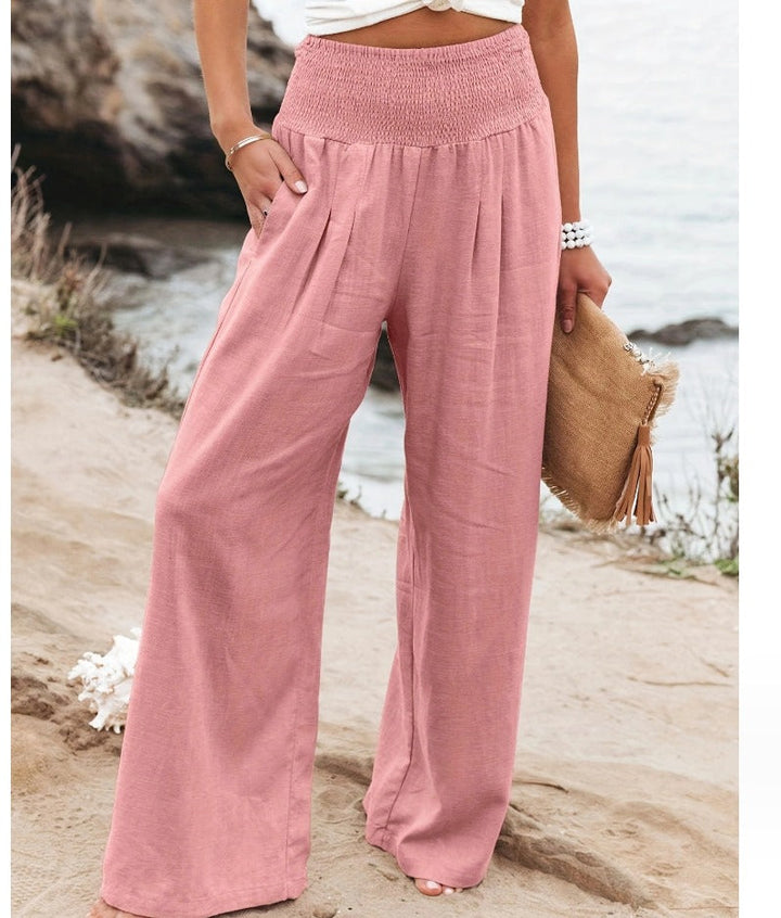 Trendy Palazzo Broek met Boho Flair – Yasmin