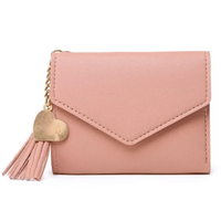 Mini wallet with tassel hanger | Stylish & Compact
