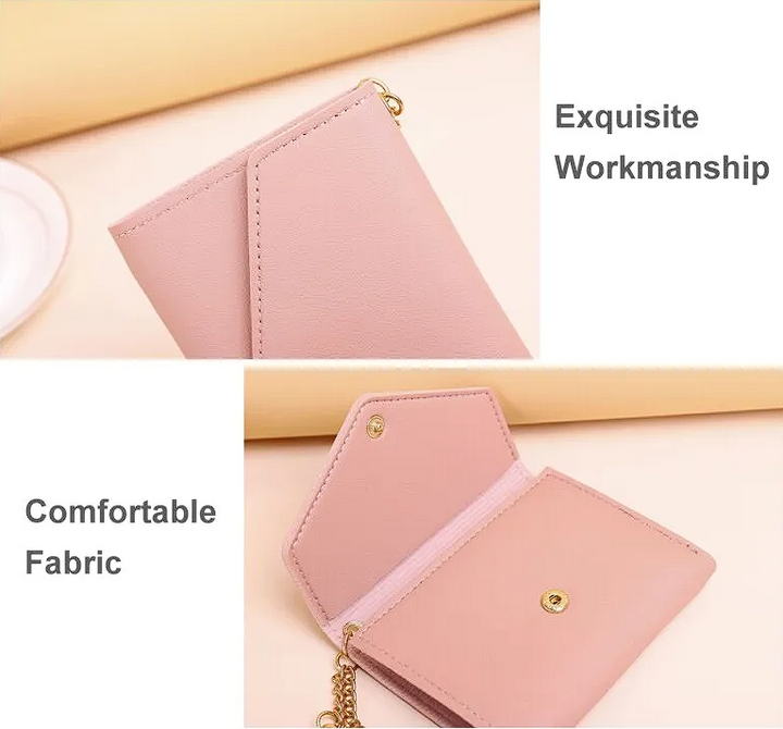 Mini wallet with tassel hanger | Stylish & Compact