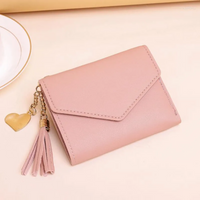Mini wallet with tassel hanger | Stylish & Compact