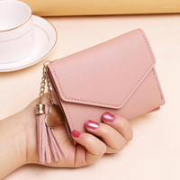 Mini wallet with tassel hanger | Stylish & Compact
