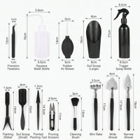 Miniature Indoor Gardening Tool Set - Bonsura