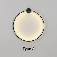 Minimalistische Ronde Wandlamp - Lars