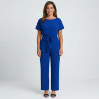 Minimalistischer Jumpsuit Mit Weitem Bein - Lavinia