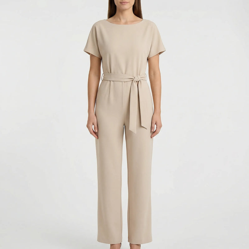 Minimalistischer Jumpsuit Mit Weitem Bein - Lavinia