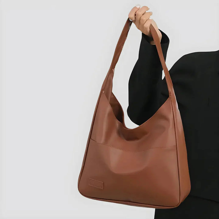 Vegane Leder-Schultertasche für Damen - Noor