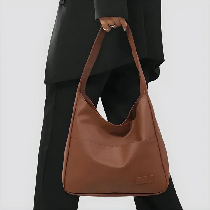 Vegane Leder-Schultertasche für Damen - Noor